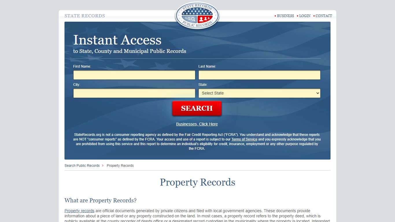 Property Records | StateRecords.org